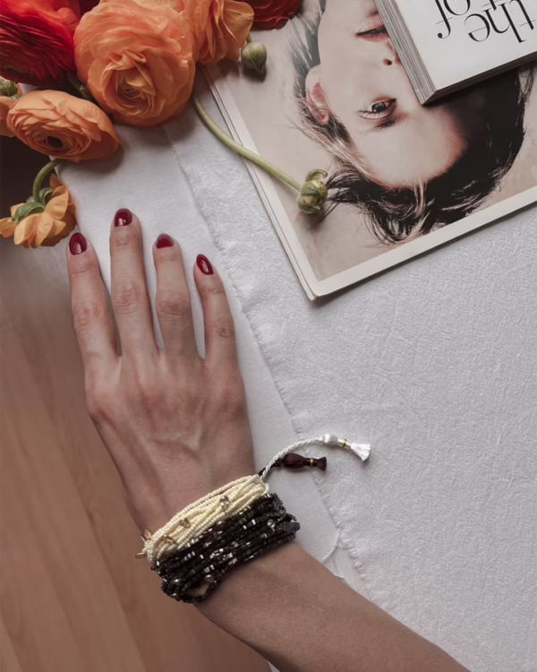 Candy Bloom Quartz Bracelets with Sterling Zircon Drops - Image 3